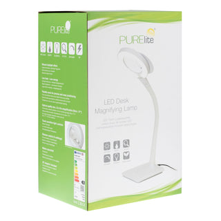 PURElite Table Magnifier Lamp