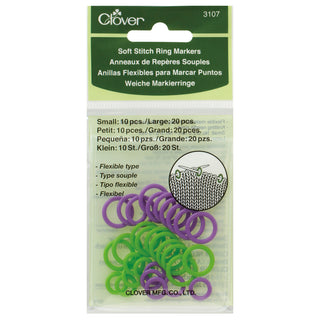Clover Soft Stitch Ring Markers