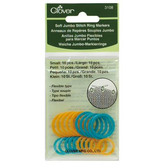 Clover Jumbo Soft Stitch Ring Markers