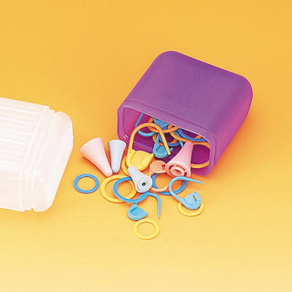 Clover purple Knitting Needle Tube Case