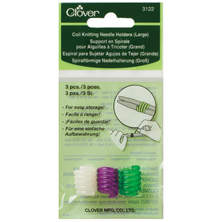 Clover Large Coil Knitting Needle Holder