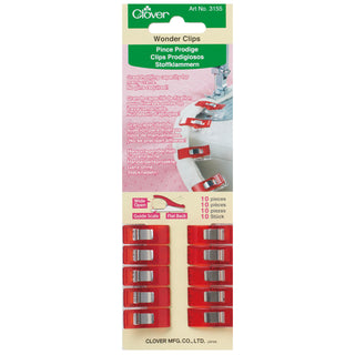 Clover Wonder Clips 10 Pieces