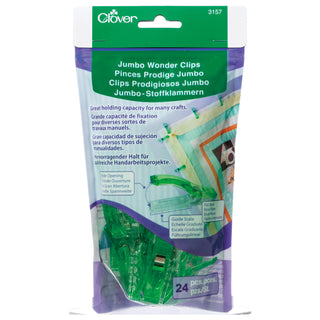 Clover Jumbo Wonder Clips 24pcs