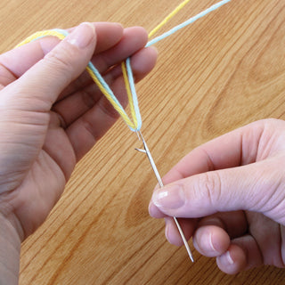 Clover Darning Needles with Latch Hook Eye