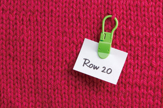 Clover Locking Stitch Markers with Clip