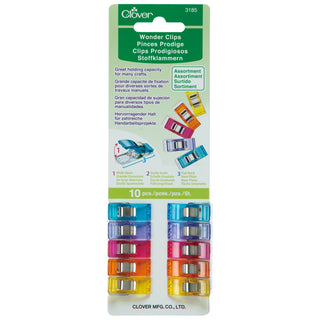 Clover Wonder Clips Assortment 10 Pack