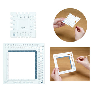 Clover Swatch Ruler and Needle Gauge