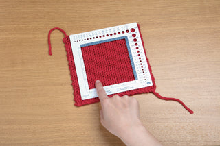 Clover Swatch Ruler and Needle Gauge