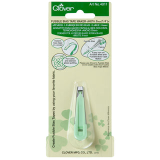Clover Fusible Bias Tape Maker: 6.00mm