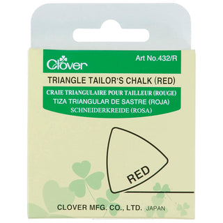 Clover Red Triangle Tailors Chalk