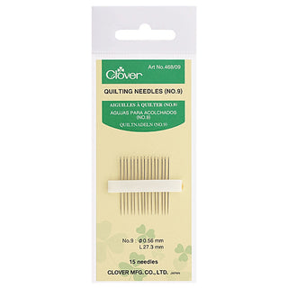 Clover Quilting Needles Size 9