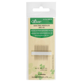 Clover Quilting Needles Size 10
