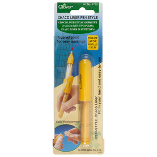 Clover Yellow Pen Style Chaco Liner