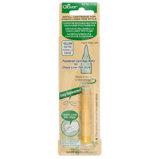 Clover Yellow Pen Style Chaco Liner Refill Cartridge