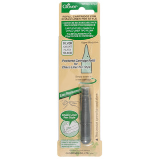 Clover Silver Pen Style Chaco Liner Refill Cartridge