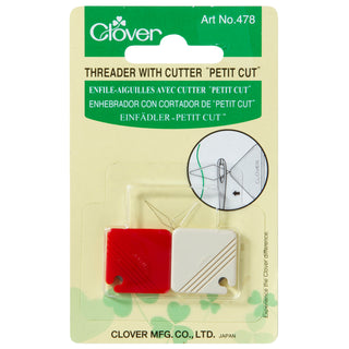 Clover Petit Cut Threader with Cutter