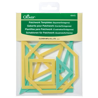 Clover Square/Octagon Patchwork Templates