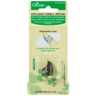 Clover Medium Open Sided Thimble