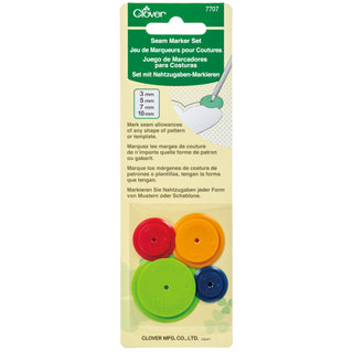 Clover Seam Marker Set - 4 Different Sizes Included