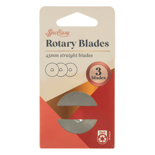Sew Easy Stainless Steel 45mm Rotary Blade Set