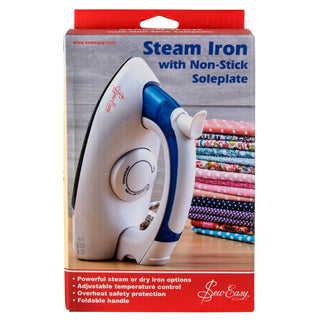 Sew Easy Steam Iron 700w with Non-Stick Soleplate