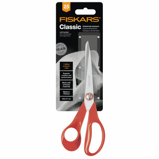 Fiskars 21cm / 8.25" Left Handed General Purpose Scissors