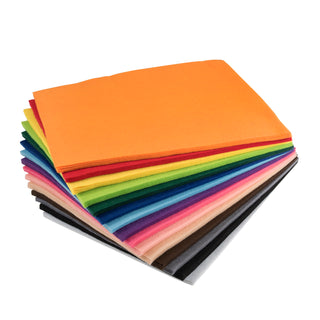 Trimits Assorted Acrylic Felt 23 x 30cm 60 Pieces