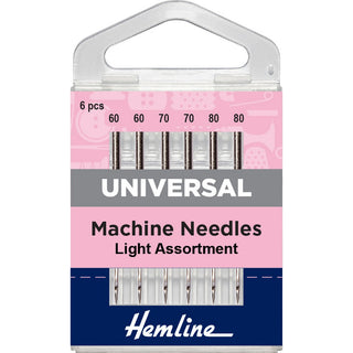 Hemline Universal Assorted Fine Machine Needles