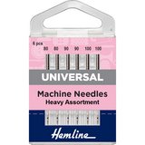 Hemline Universal Assorted Heavy Machine Needles