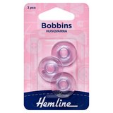 Hemline Husqvarna/Viking Plastic Bobbins 8.8mm
