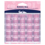 Hemline Plastic Bobbin Box - 25 Spool