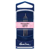 Hemline Gold Eye Leather Needles 3/7