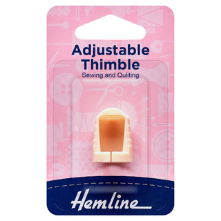 Hemline Multi-Size Adjustable Thimble