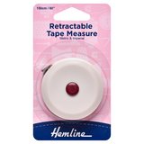 Hemline Retractable Tape Measure 150cm