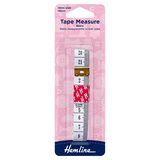 Hemline Metric Only Fibreglass Double Sided Tape Measure 150cm