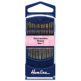 Hemline Premium Gold Eye Sharps Needles Size 7