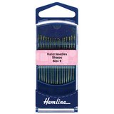 Hemline Premium Gold Eye Sharps Needles Size 9