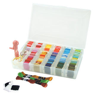 Hemline Large Embroidery Floss Thread Box