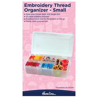 Hemline Small Embroidery Thread Organiser