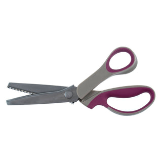 Hemline Softgrip Multi Cut pinking Shears 23cm/9in