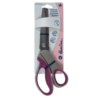 Hemline Softgrip Multi Cut pinking Shears 23cm/9in