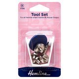 Hemline Anorak Snaps Tool Set