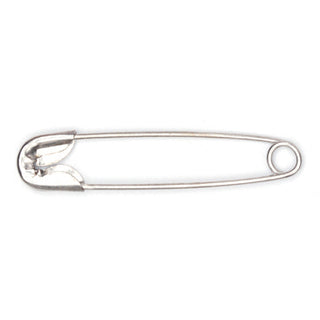Hemline 27mm Nickel Safety Pins