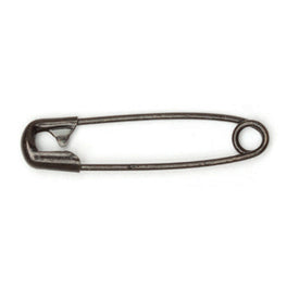 Hemline 23mm Black Safety Pins