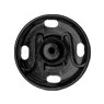 Hemline Black Sew-On Snap Fasteners 6mm 12 Pack