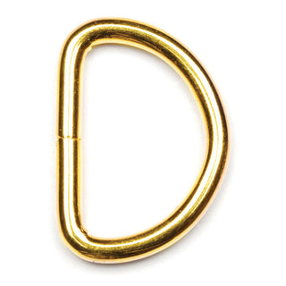 Hemline 20mm Gold D Rings