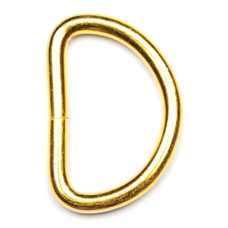 Hemline 25mm Gold D Rings