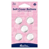 Hemline Metal Top Self Cover Buttons 19mm