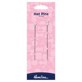 Hemline Hat Ball and Thistle Pins