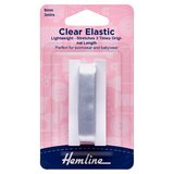 Hemline Clear Swimwear Elastic